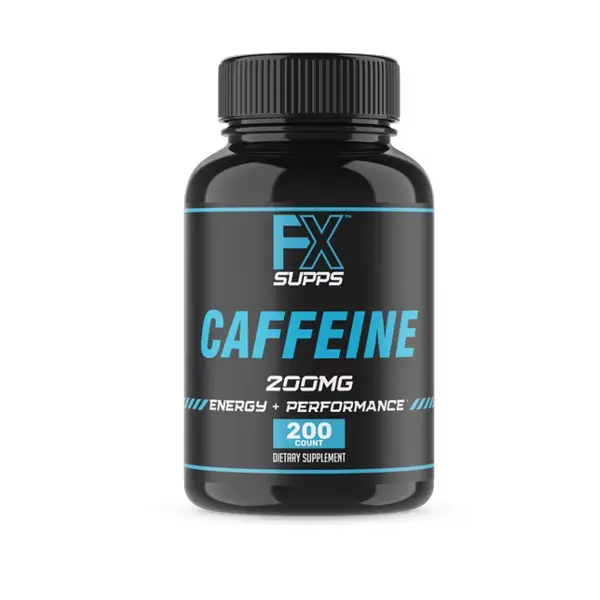 Fx Supps Caffeine 200 mg Pills